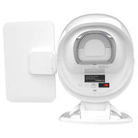 Analyseur de peau numérique intelligent A6 pour usage domestique professionnel, scanner facial IA, diagnostics, miroir magique, analyseur d'hydratation de la peau 3D