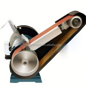 <b>Bench</b> Grinder &belt Sander One Machine With Two Functions 2024 Hot Sale for Home and Factory Workshop Use With Good Quality - Product Image 3