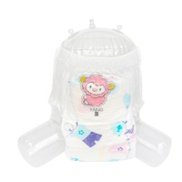 Usine mignon Animal brodé élastique bébé pantalon couche bébé doux coton culotte couche