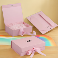 2024 gros mignon dessin animé magnétique carton valise enfants anniversaire cadeau emballage sac avec gaufrage pour estampage emballage cadeau
