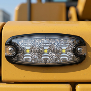 Nouvelle lampe de calandre d'urgence à 6 LED, étanche IP67, ultra-mince, 12V DC, pour camion, véhicule utilitaire, construction - Product Image 3