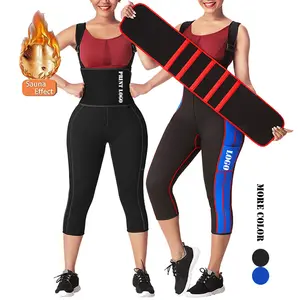 HEXIN New Pattern Kurze Neoprerne Hosen Fett verbrennende Frauen Taille Trainer Body Shaper Abnehmen