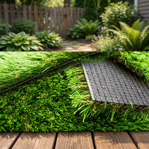 Luxury Soft Durable Waterproof Artificial Grass Turf Roll Indoor/<b>Outdoor</b> Garden Landscaping Green Space Playground Sports Ground - Product Image 2