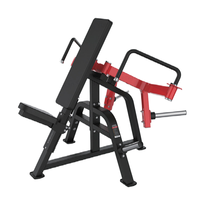 Máquina de Ejercicios para Pectorales Inclinada con Carga de Placas, Construcción de Acero Resistente, Segura para Entrenamiento de Espalda y Brazos, Diseño Hammer Strength