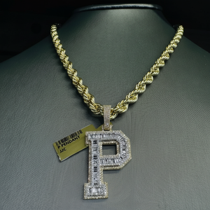 เครื่องประดับฮิปฮอป925เงินสเตอร์ลิงจี้เพชรโมอิสซาไนต์สำหรับสร้อยคอ - Product Image 1