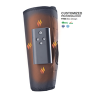 Appareil de massage électrique complet du corps par Shiatsu avec chaleur et compression d'air pour les pieds, les mollets et les jambes, favorisant la circulation et la relaxation