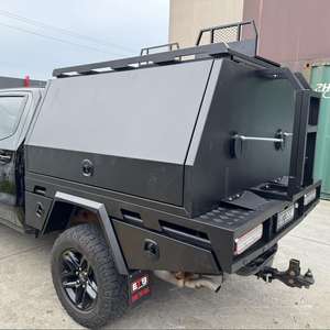 Herui HR-UT-W Plateau de camionnette en aluminium double cabine simple, auvent de camionnette - Product Image 3