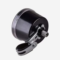 Sensor Odometer Pengukur Kecepatan Sepeda Gunung Mekanis ABS+Aluminium Alloy OEM Logo Kustom Mode Berkendara Stopwatch Berkabel 26-29 Inch