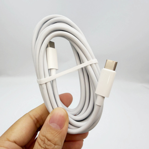 Cargador de Pared PD de 25 W con Doble Puerto Tipo C, Enchufe Estadounidense, Adaptador de Carga Rápida para iPhone, para Teléfono Móvil <span class=keywords><strong>Samsung</strong></span>, Juego de Cables de Cargador - Product Image 4