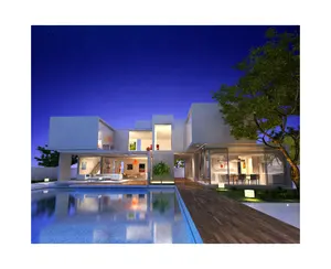 Two-Storey Prefabricated Luxury Villa Light Steel Structure House