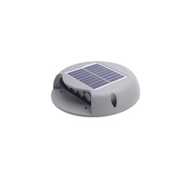 DAMAVO Extérieur 2W 4W LED Navigation Deck Éclairage Aluminium Plastique Étanche Solaire Deck Lights Piston Marine Supplies