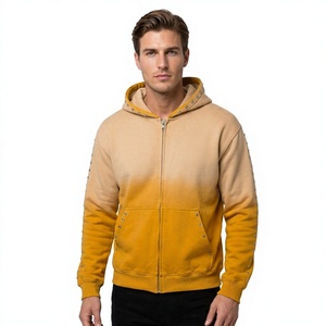 Sudadera con capucha amarilla para hombre, informal, de otoño, de buena calidad y cómoda, de tela de algodón. - Product Image 1