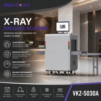 Averguard VKZ-5030A Scanner de bagages à rayons X compact, système d'inspection de sécurité standard pour hôtels de luxe et bureaux