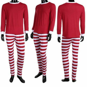 Envío Directo, <span class=keywords><strong>Pijamas</strong></span> Navideños Familiares Lisos, <span class=keywords><strong>Pijamas</strong></span> Navideños Familiares a Rayas - Product Image 4