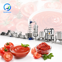 Industriële ketchupmachine OCEAN, kleine tomatensoep productielijn, tomatenpureemachine te koop