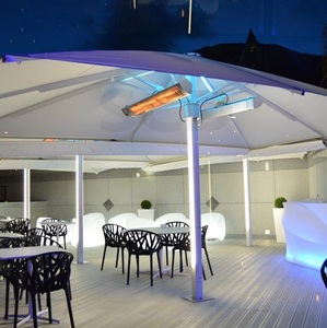 Parasols d'extérieur grande taille avec mât en aluminium pour jardin, hôtel, parc, usage commercial, parasol de plage pour table SCD-Z022, parasol d'hôtel SCD- - Product Image 2