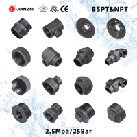 Accesorio de Tubería de Hierro Maleable Galvanizado Negro de Baja Presión Jianzhi Union, Personalizado para Líneas de Gas Internas de 110 mm, para Uso en Jardín