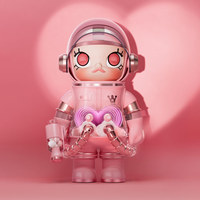 Коллекционные фигурки POPMART MEGA SPACE MOLLY 1000% SMITTEN LOVE из аниме, ПВХ, для декора дома, в закрытых коробках-сюрпризах