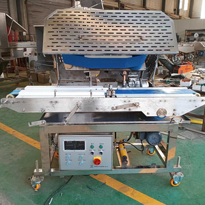 Machine à trancher et à émincer la viande électrique à haute efficacité, facile à nettoyer, pour la vente en gros, grande capacité 3-15 M/MIN, pour porc, bœuf, poulet, poisson - Product Image 6