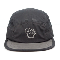 Casquette de sport 7 panneaux 100 % coton à visière plate unisexe pour le cyclisme en extérieur, logo personnalisé, faible MOQ