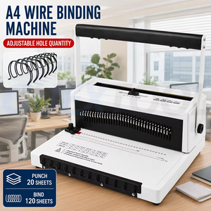 Relieuse à peignes électrique Exuan avec poinçonnage de précision et pédale pour bureau - Product Image 2