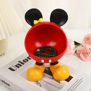 New Creative Mickey Head Animal Shape Cartoon Cute Entryway <strong>Remote</strong> <strong>Controller</strong> <strong>Storage</strong> Decorations Model 1018-3 - Product Image 2