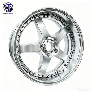 Nouvelle jante personnalisée 17 18 19 12-23 pouces <span class=keywords><strong>3</strong></span> pièces en alliage d'aluminium 6061 T6 forgé pour <span class=keywords><strong>moto</strong></span> - Product Image 2