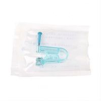 Kit de Perçage d'Oreilles Stérile Jetable – Unité de Sécurité et Hygiène pour Piercing, Outil de Perçage Aseptique, Pistolet de Perçage d'Oreilles