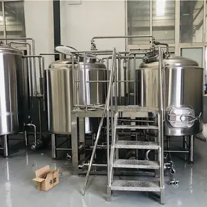 500L 1000L 2000L Industrielle Craft Beer Brau anlage 500Liter 1000Liter 2000Liter Brauerei maschinen
