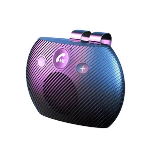 S11 drahtloser Auto-Lautsprecher Bluetooth 5.3 Freisprecheinrichtung Sonnenblende Auto-Audioempfänger MP3 Musikplayer Autozubehör