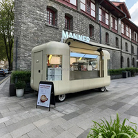 Aanpasbare Multi-Functionele Mobiele Diner Food Truck Snelle Snack Food Kar Voor Ijsbier Verkoop Fabrikant Directe Verkoop