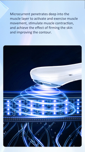 Có thể điều chỉnh 3 cấp Microcurrent cầm tay massage mặt thiết bị da thắt chặt tính năng - Product Image 3