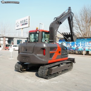 Frete Grátis EPA Escavadeira <span class=keywords><strong>7</strong></span>.<span class=keywords><strong>5Ton</strong></span> 8 Ton Yanmr Motor Crawler Digger Farm Mini Bagger Mini Escavadeira com Polegar Balde - Product Image 5