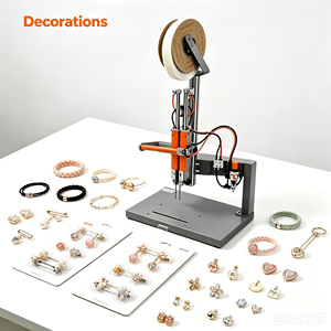 Pistola Etiquetadora de Bucle Suave, Grapadora Elástica para Etiquetas de Accesorios para el <span class=keywords><strong>Cabello</strong></span> y Tarjetas de Exhibición - Product Image 1