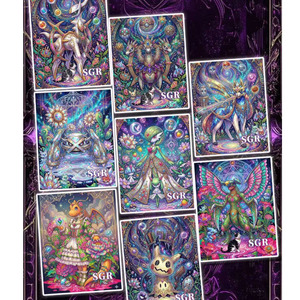 YQ Pokemoned Fantasy Dream Tear-off Tabs Wholesale Display Wonderful Hot Selling Gifts for Kids Fan Art Board Games Blind Boxes - Product Image 4