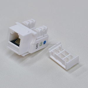 โมดูลโทรศัพท์ CAT3 ขั้วต่อ RJ11 6P4C โมดูลเสียง ขั้วต่อคีย์สโตน ตัวเชื่อมต่อเครือข่ายแบบไม่ต้องใช้เครื่องมือ - Product Image 6