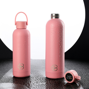 750ml kỹ thuật số nước nhiệt <span class=keywords><strong>Flask</strong></span> LED hiển thị nhiệt độ thép không gỉ thông minh chai nước - Product Image 4