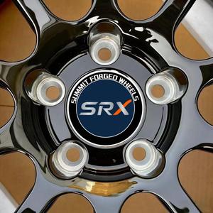 ล้ออัลลอยด์ฟอร์จ SRX รุ่นใหม่ ขนาด 16-24 นิ้ว ดีไซน์เว้าแบบหลายก้าน สีดำเงา 40 มม. 100 มม. สำหรับรถยนต์หรู Audi - Product Image 5