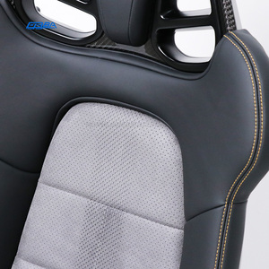 เบาะนั่งรถแข่งคาร์บอนไฟเบอร์ปรับระดับความสูงด้วยไฟฟ้าแบบปรับแต่งได้สำหรับ Porsche 718 911 GT3RS - Product Image 6