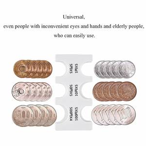 Multifunctional Japanese Yen Coin Clip <b>ABS</b> Eco-Plastic Change Storage Holder Classified Coin Wallet for Daily Use - Product Image 2