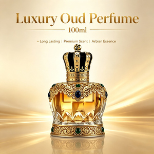 <span class=keywords><strong>Profumo</strong></span> di Lusso Crown Ebony, <span class=keywords><strong>100</strong></span> <span class=keywords><strong>ml</strong></span>, Eau De Parfum Araba a Lunga Durata, Bottiglia in Cristallo Royal Gem, Fragranza Legnosa, <span class=keywords><strong>Profumo</strong></span> di Dubai - Product Image 1