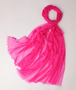 Chal de cachemira fino de lujo con borde deshilachado, color liso, para mujer, ideal para viajes de primavera, tacto suave y liso. - Product Image 1