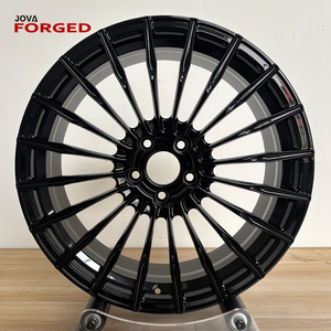 Jantes multibranches noires brillantes pour roues Is200t de 19 pouces 5x114.3, 4 pièces en alliage d'aluminium forgé, neuves, 20 mm - Product Image 4