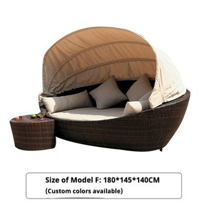 Chaise longue d'extérieur créative pour balcon, canapé <span class=keywords><strong>de</strong></span> loisirs en métal, imperméable et résistant aux UV, pour hôtel, piscine panoramique, combinaison <span class=keywords><strong>de</strong></span> chaises inclinables <span class=keywords><strong>de</strong></span> luxe pour <span class=keywords><strong>jardin</strong></span> en PE - Product Image 6