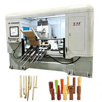Tour-fraiseuse CNC à bois motorisée 15KW à alimentation automatique, vitesse de broche 6000 tr/min, pour pieds de chaise et accoudoirs de canapé
