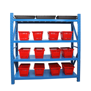 Industrial Selective <b>Rack</b> Boltless Plug-in Assembly Electrostatic Powder Coated Heavy Duty Warehouse Storage - Product Image 1
