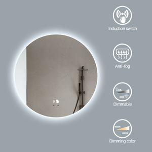 Espejo con luz Salon thông minh gương cảm ứng Gương phòng tắm - Product Image 3