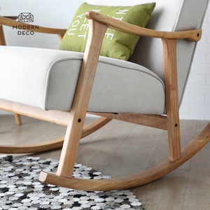 Canapé de salon à bascule en tissu personnalisé moderne <span class=keywords><strong>maternité</strong></span> allaitement planeur pépinière chaise à bascule - Product Image 6