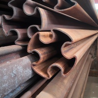 Tubo de Acero Estirado en Frío con Forma Especial ASTM A519 de 5.512"* 0.630", Tubería Estructural para Soporte Principal de Poste de Alumbrado Público Inteligente