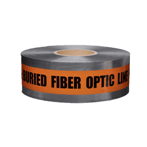 Cinta de advertencia detectable subterránea con lámina de aluminio, muestra gratuita al por mayor de fábrica - Product Image 4